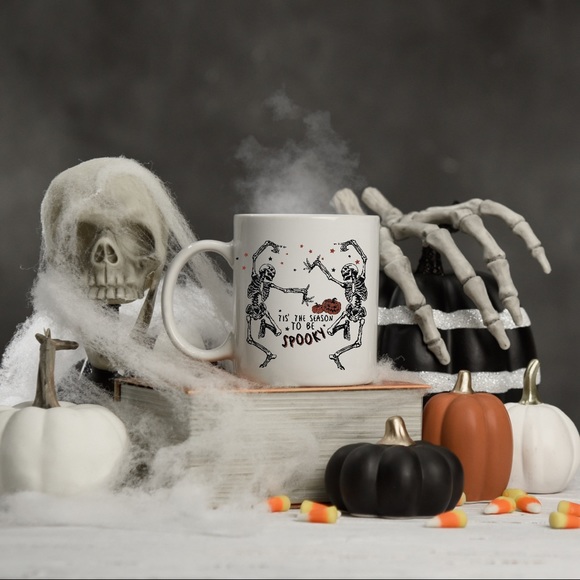 Halloween Dancing Skeleton 11 oz Mug - Picture 2 of 2